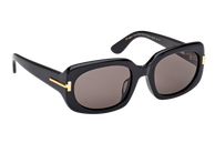 Tom Ford FT1253-F Sunglasses – Shiny Black (01A)